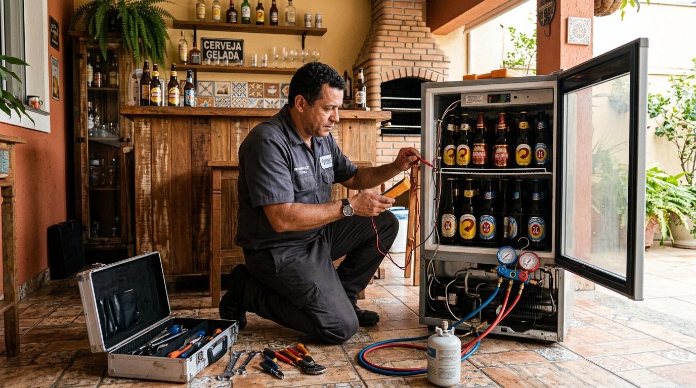 Assistência para Cervejeira Comercial em Marília‑SP
